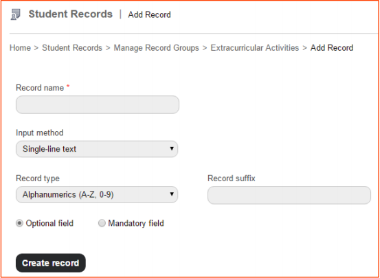 Fedena School ERP Student Records