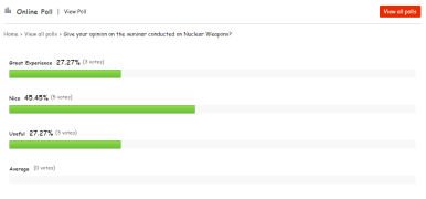 JOPA Academics Student Management System Poll Module